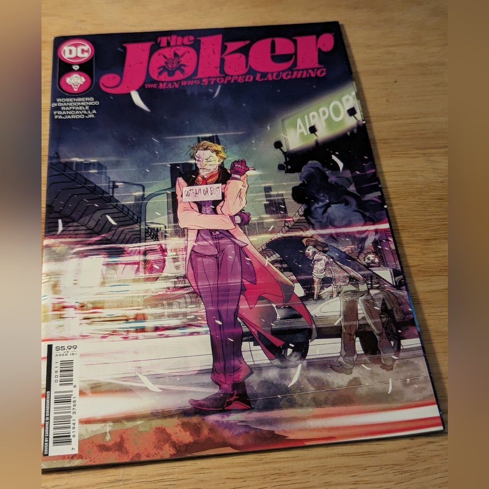 The Joker: The Man Who Stopped Laughing #9 DC Comics (2023) Comic Book